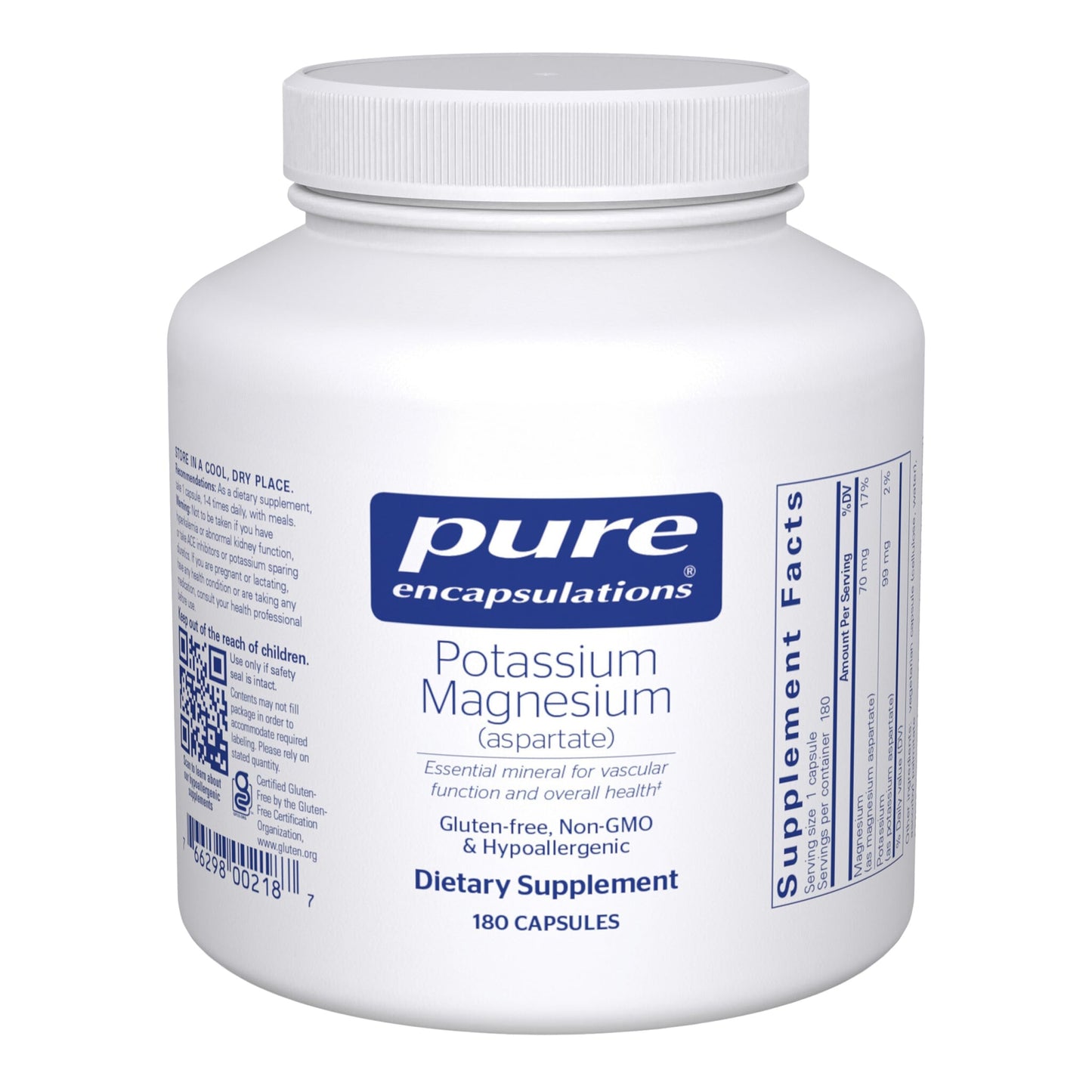 Potassium Magnesium Aspartate 180ct