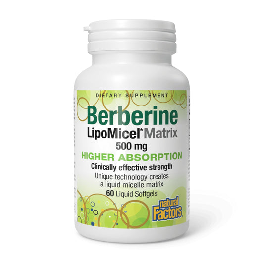 Berberine LipoMicel Matrix 500mg 60ct