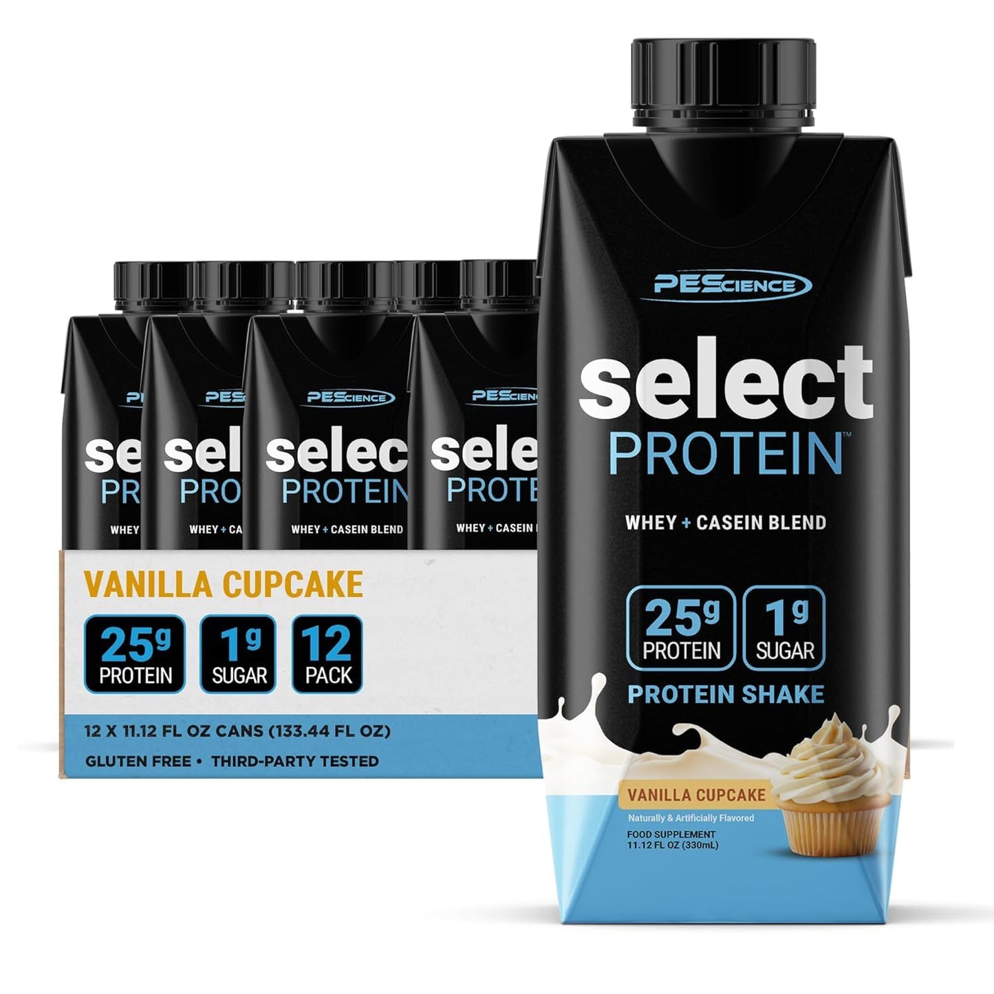 Select Protein RTD Vanilla Cupcake 12oz