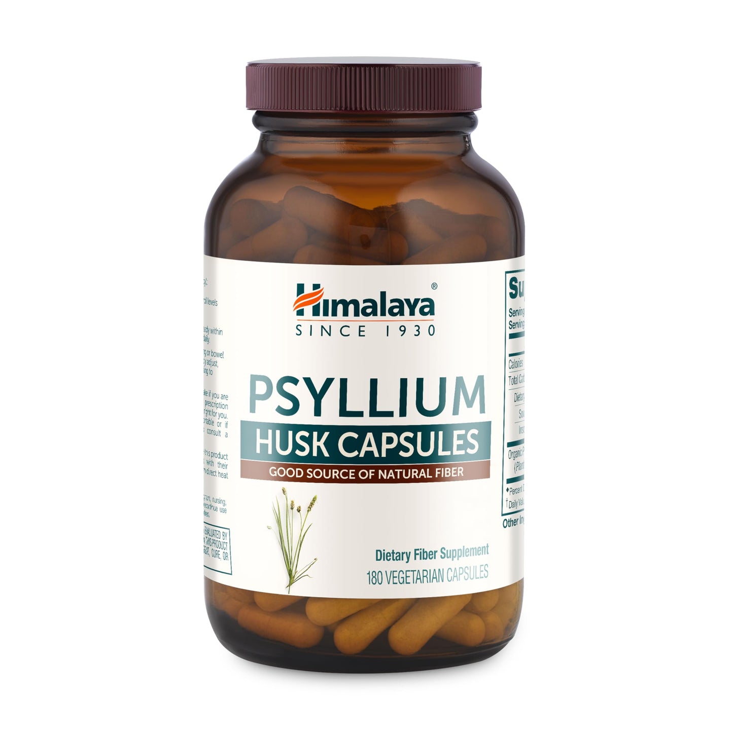 Psyllium Husk 180 Capsules