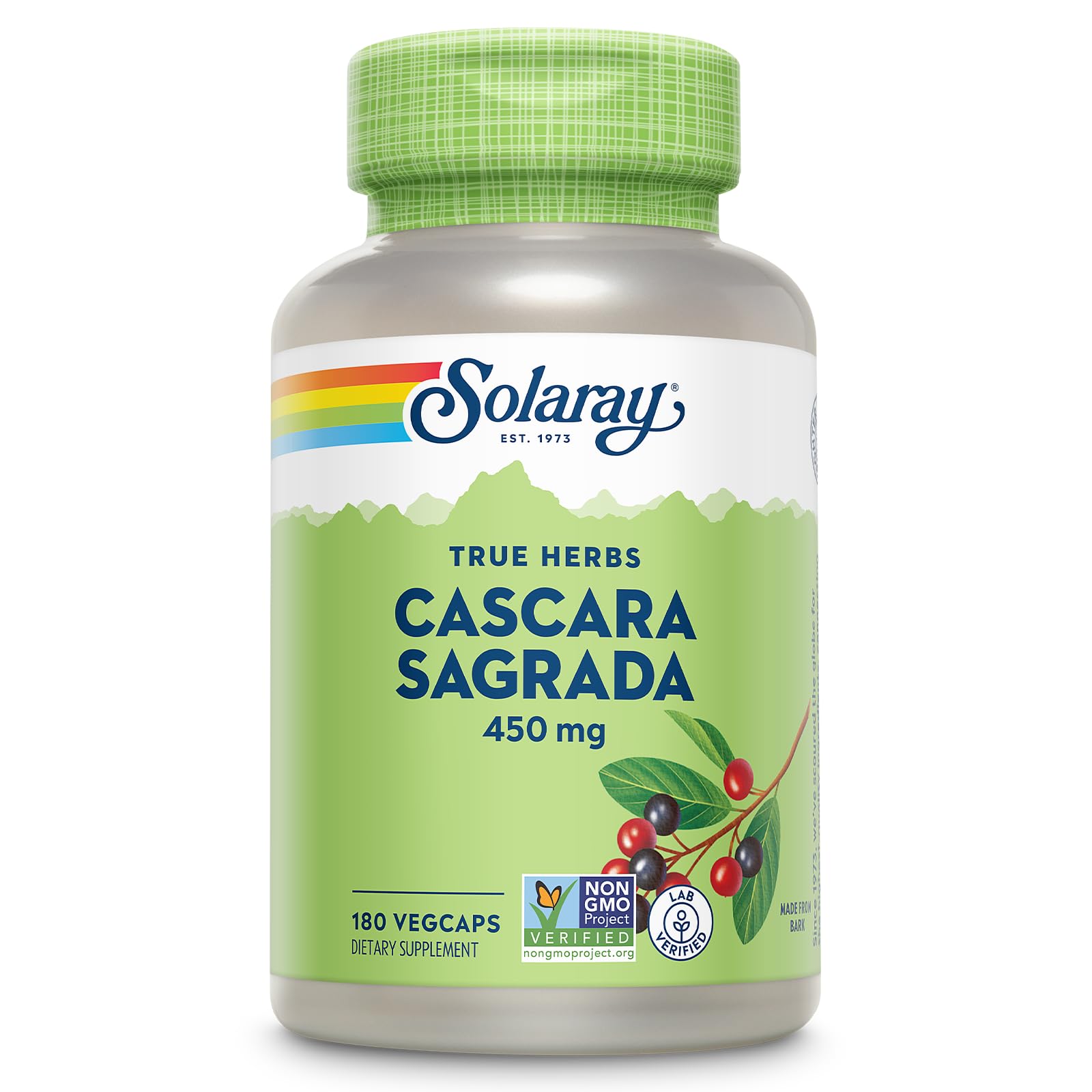 Cascara Sagrada 450mg 100ct