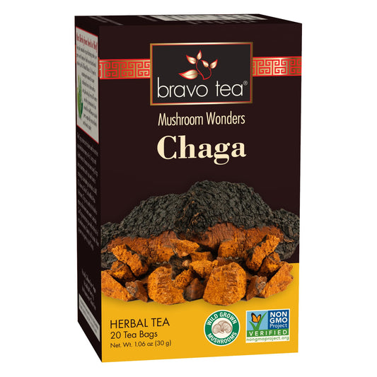 Chaga Mushroom Herbal Tea 20ct