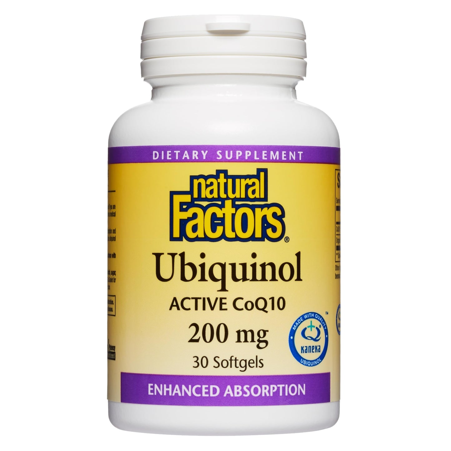 Ubiquinol 200 Mg 30 Softgels