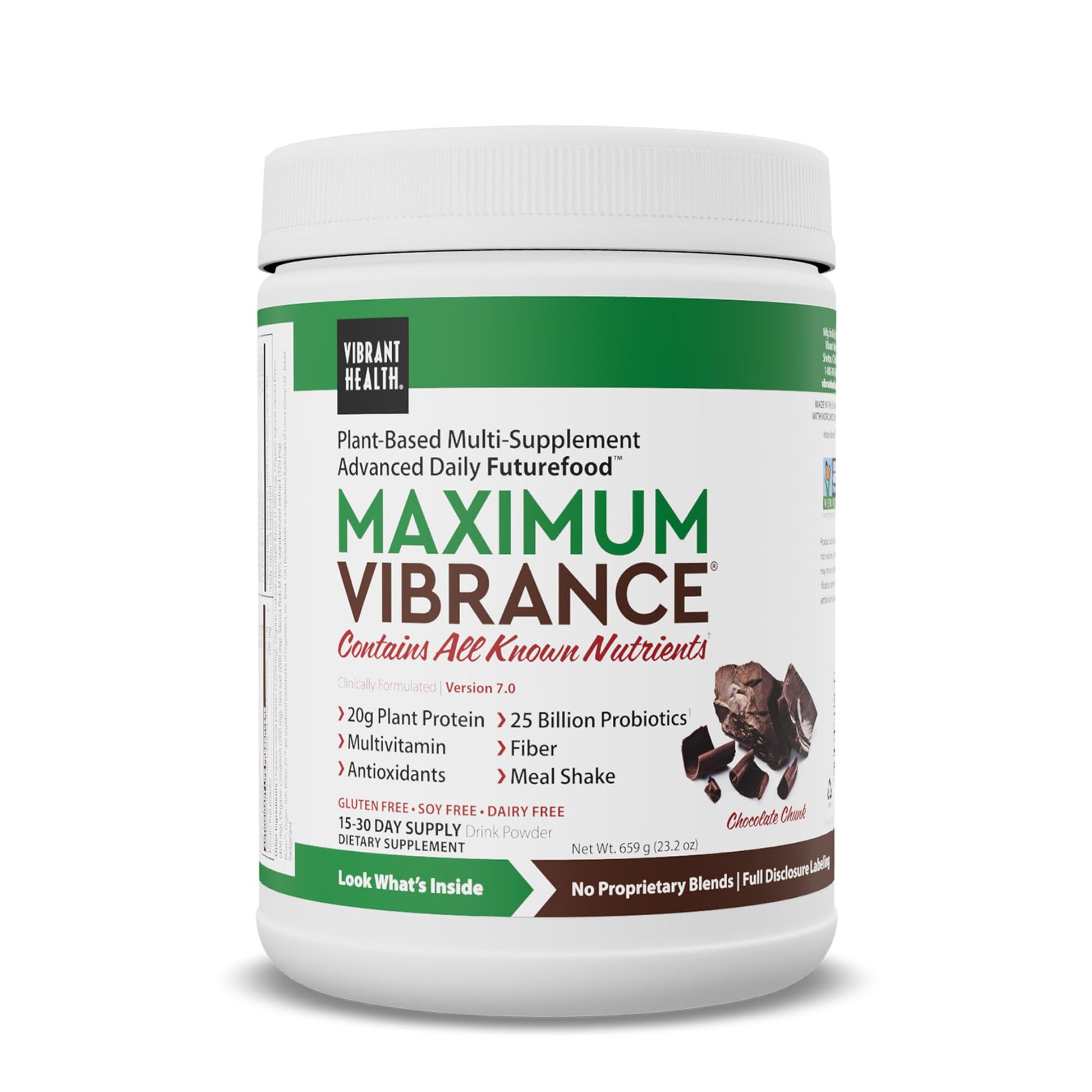 Maximum Vibrance Chocolate Chunk 15-30srvgs