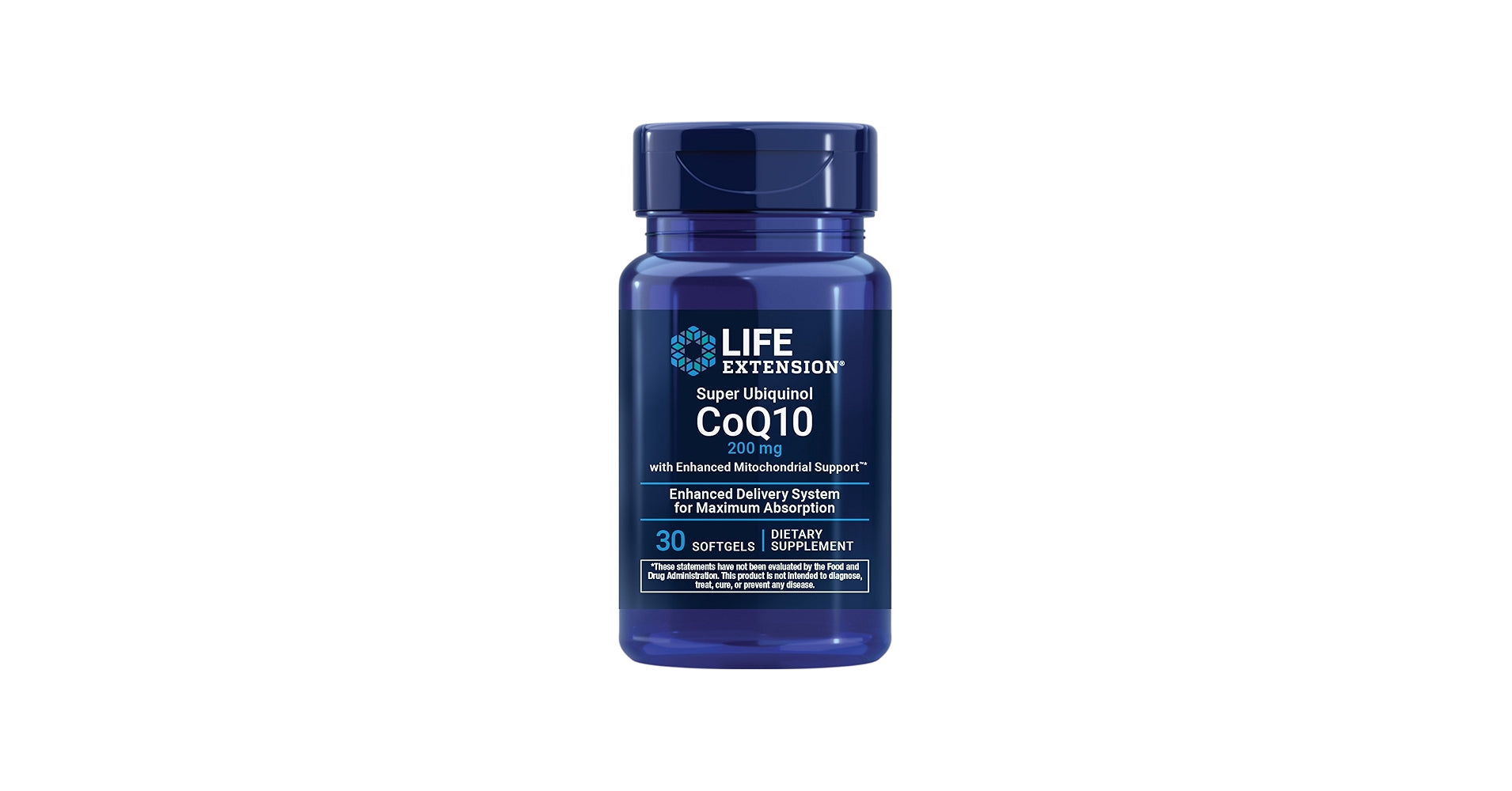 Super Ubiquinol CoQ10 w/Enhanced Mitochondrial Support 60ct