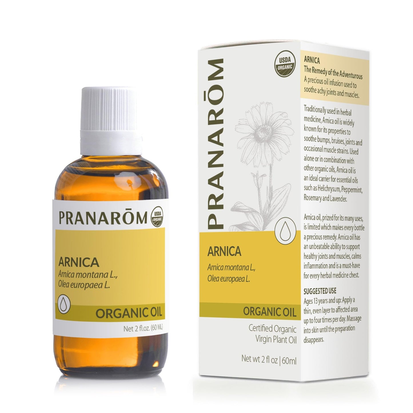Arnica Virgin Plant Oil 60ml/2oz