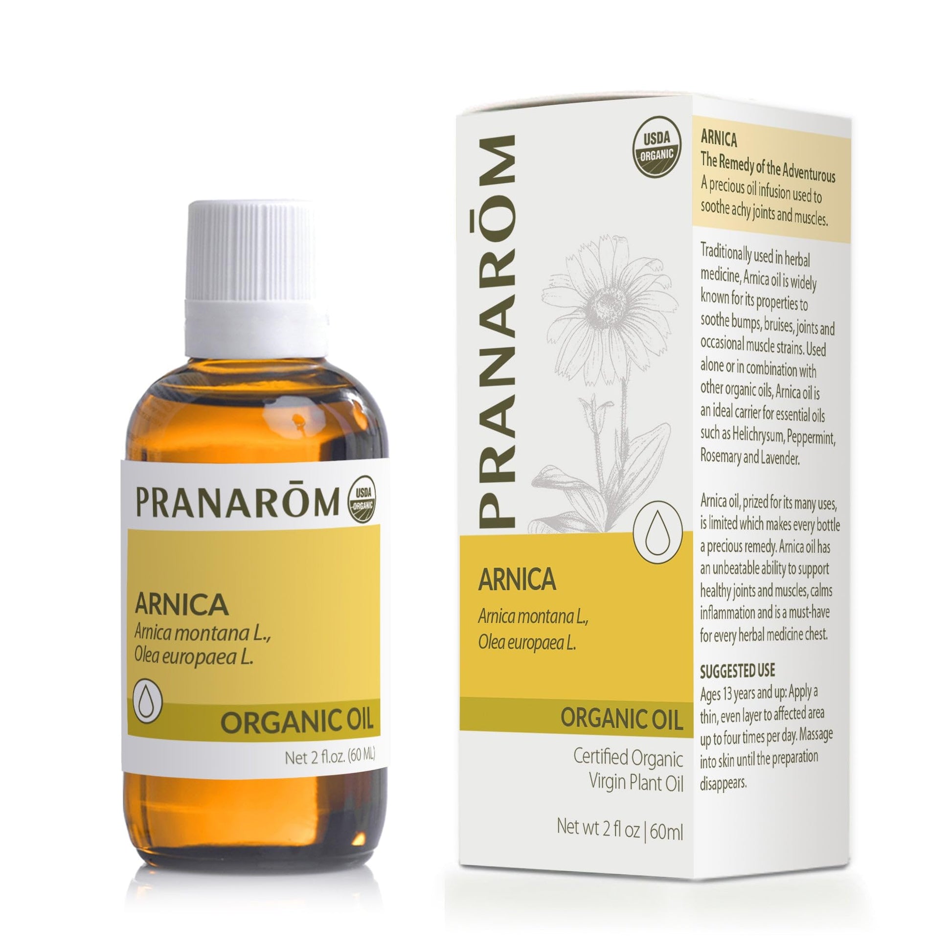 Arnica Virgin Plant Oil 60ml/2oz