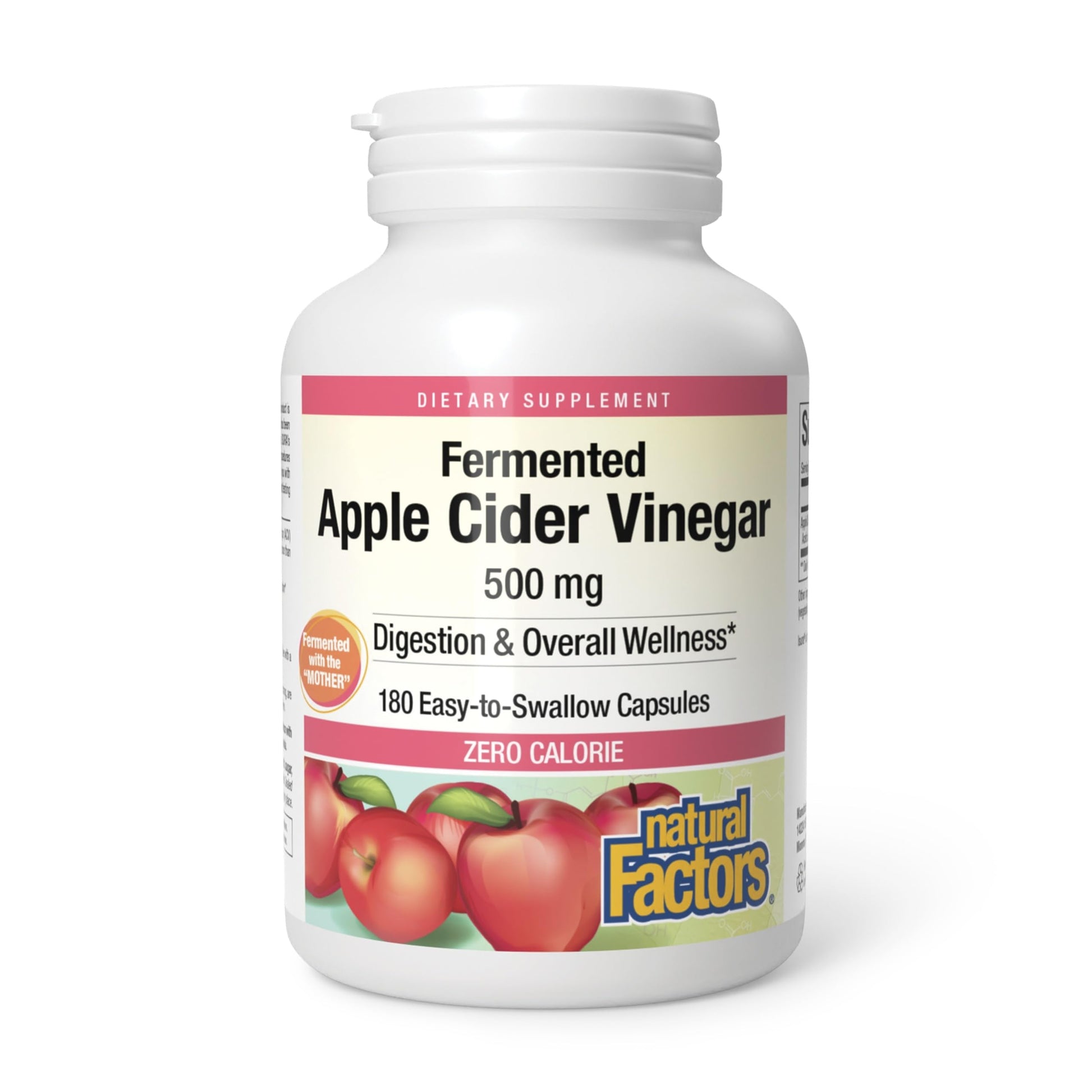 Apple Cider Vinegar Bonus Pack 500mg 180ct