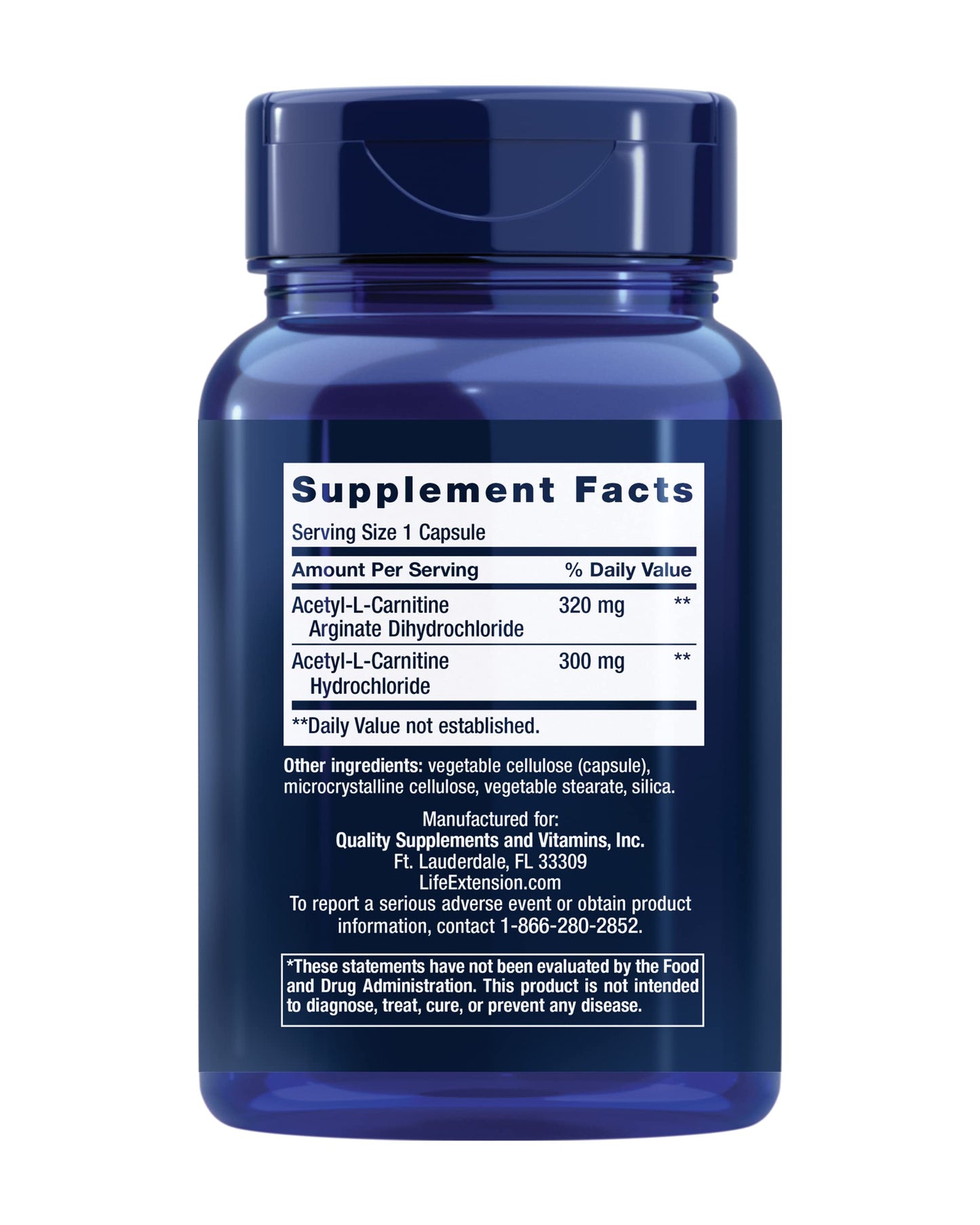 Acetyl-L-Carnitine Arginate 90ct