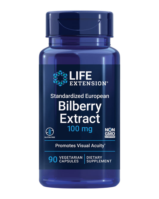 Standardized European Bilberry as MirtoSelect™ 100mg  60ct