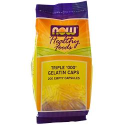 Triple "000" Gelatin Caps 200ct