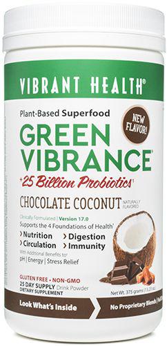 Green Vibrance Chocolate Coconut 360g 25srv