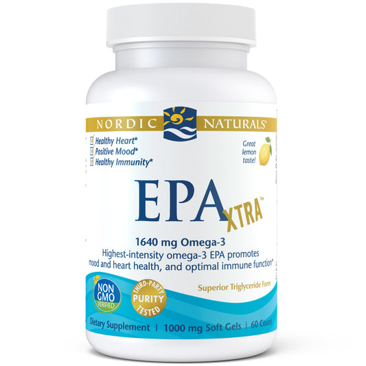 EPA Extra Lemon 1640mg 60ct 30srv