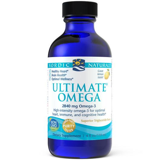 Ultimate Omega Lemon 2840mg 4fl oz 24srv