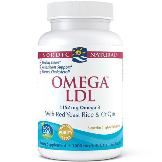 Omega LDL 1152mg 60ct 20srv