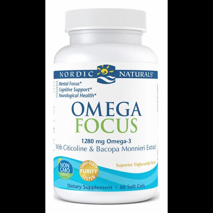 Omega Focus 1280mg 60ct 30srv