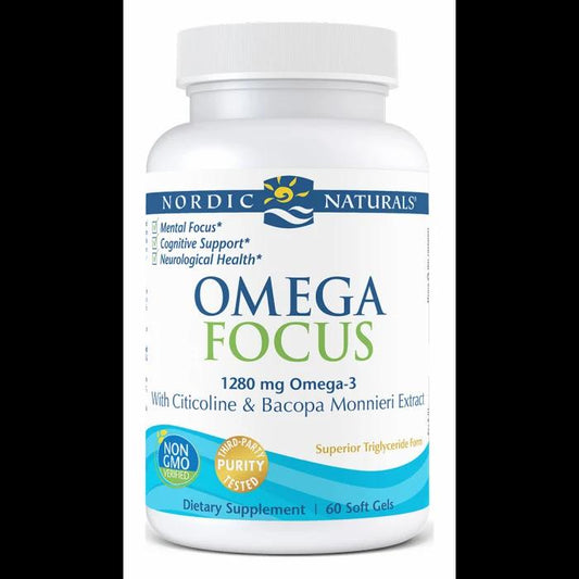 Omega Focus 1280mg 60ct 30srv