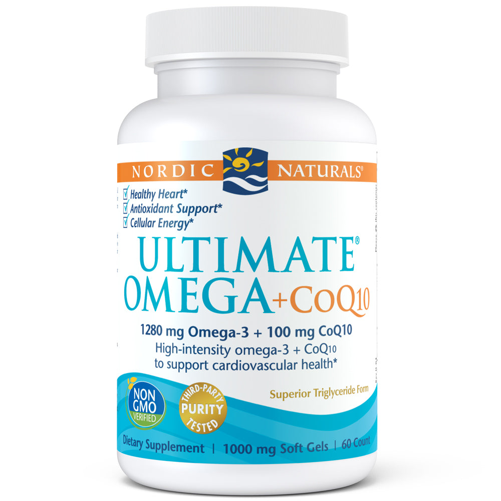 Ultimate Omega +CoQ10 1280mg/100mg 60ct 30srv