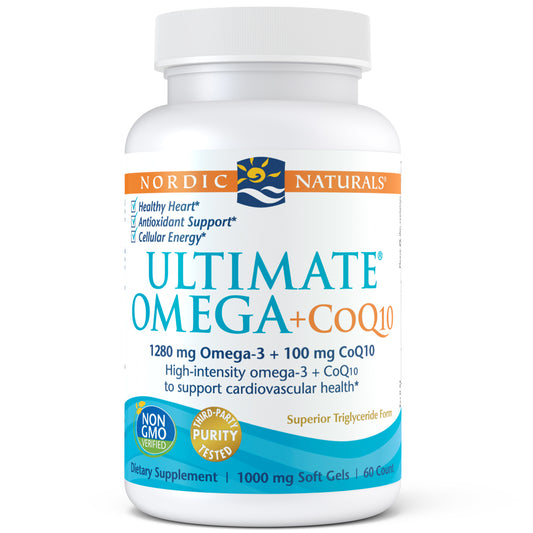 Ultimate Omega +CoQ10 1280mg/100mg 60ct 30srv