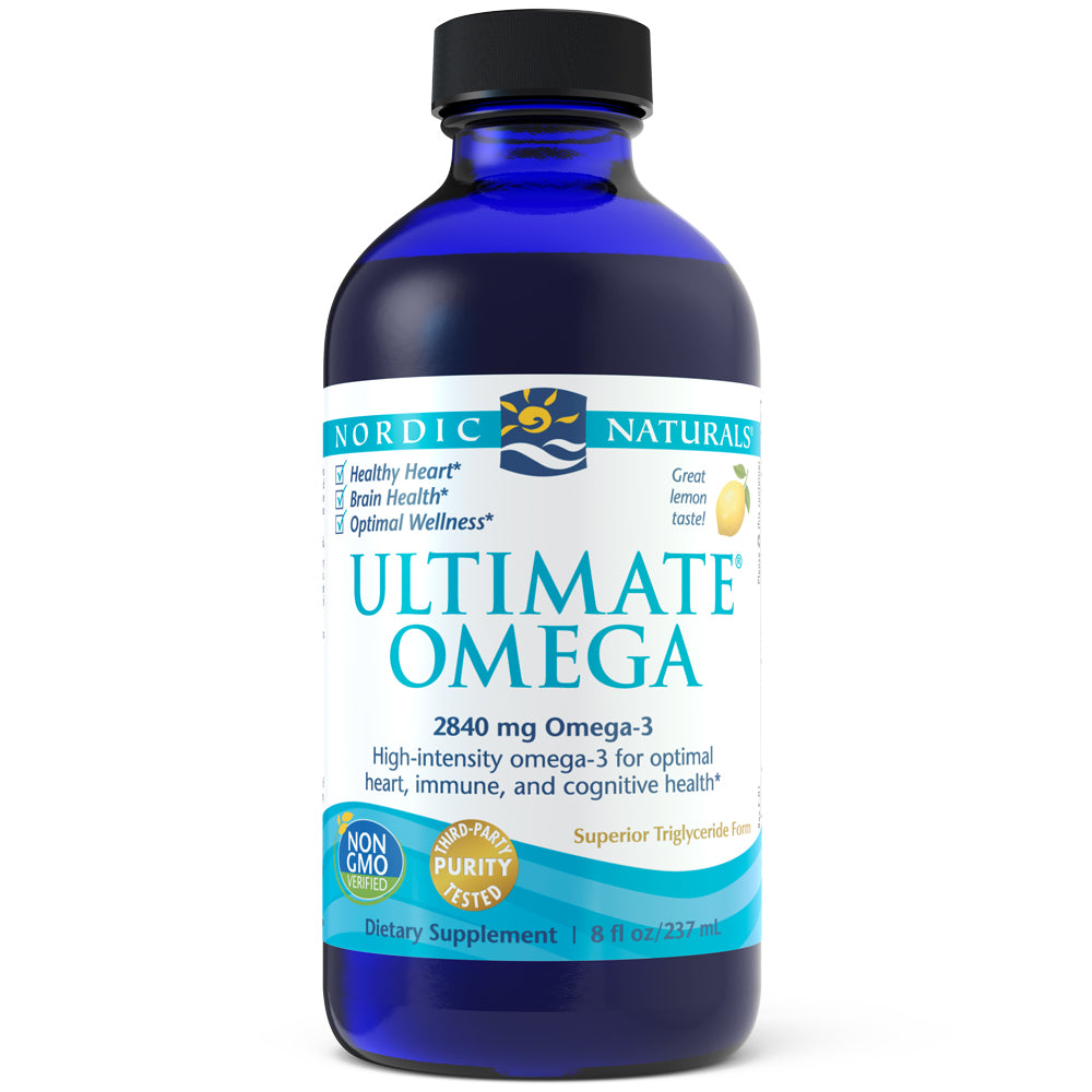 Ultimate Omega Lemon 2840mg 8fl oz 48srv