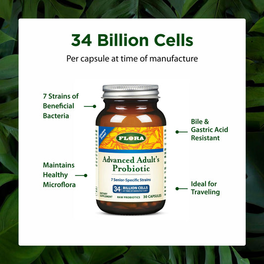 Advanced Adult Probiotics 34billion 30ct