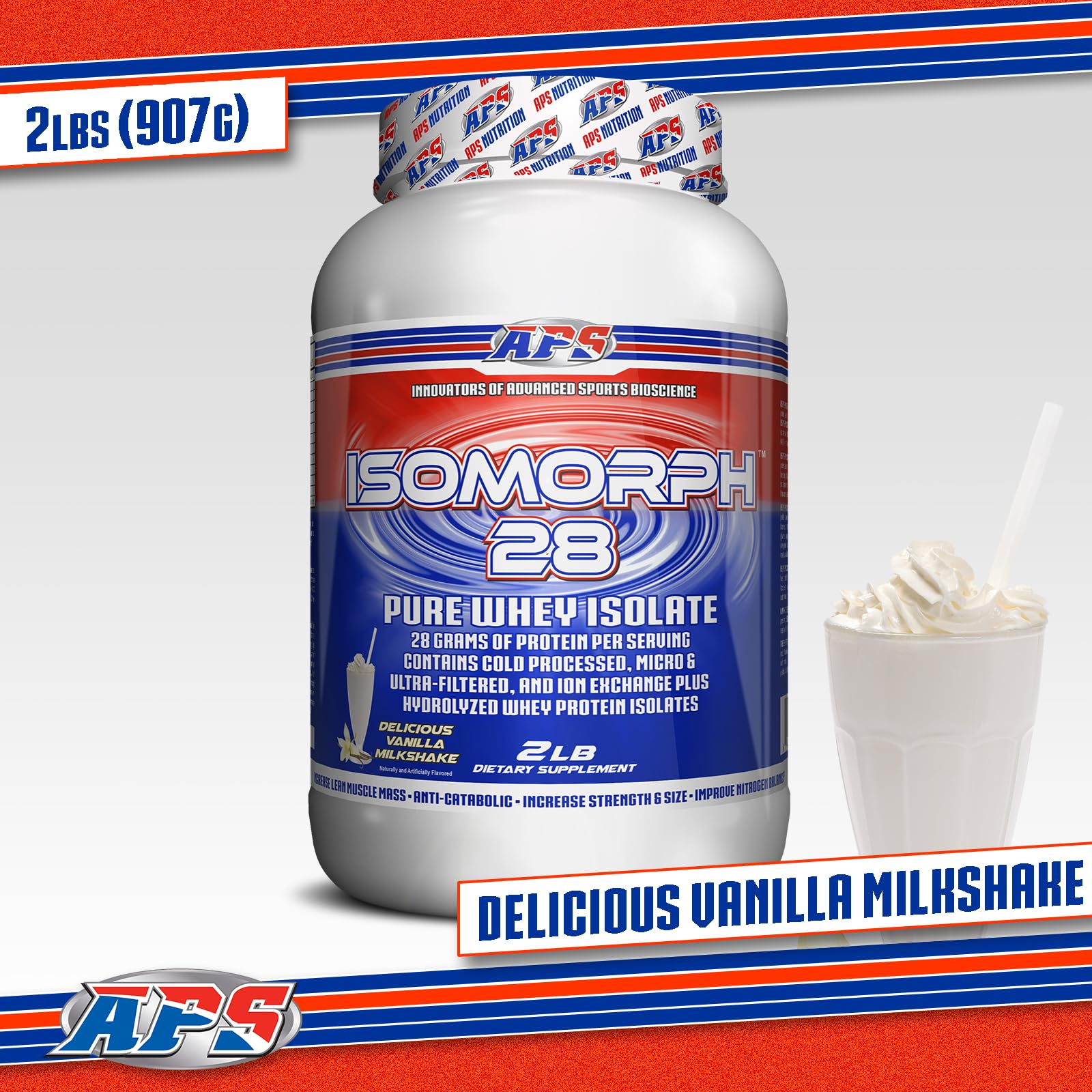 Isomorph Strawberry Milkshake 2lb 27srv