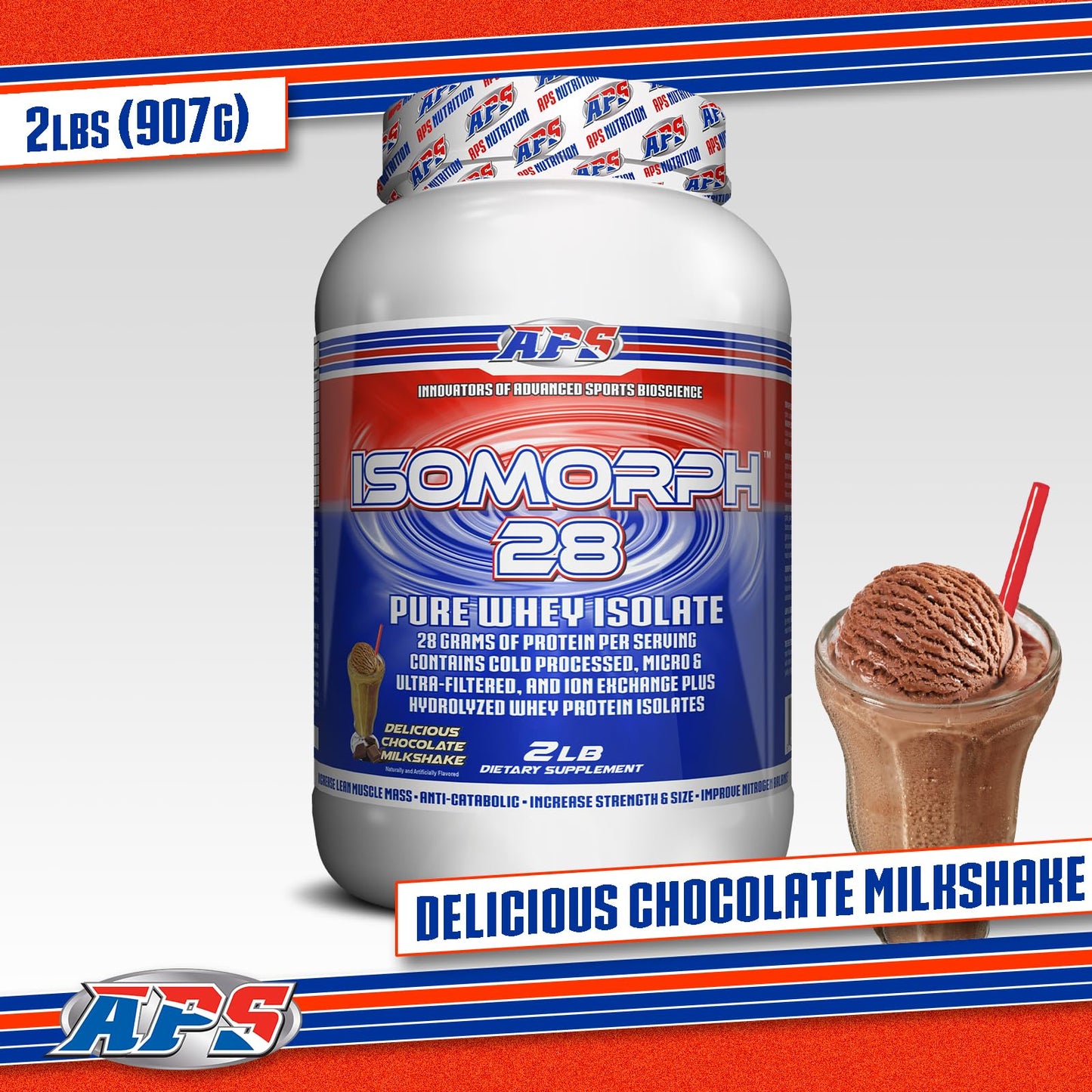 Isomorph Chocolate Milkshake 2lb 27srv