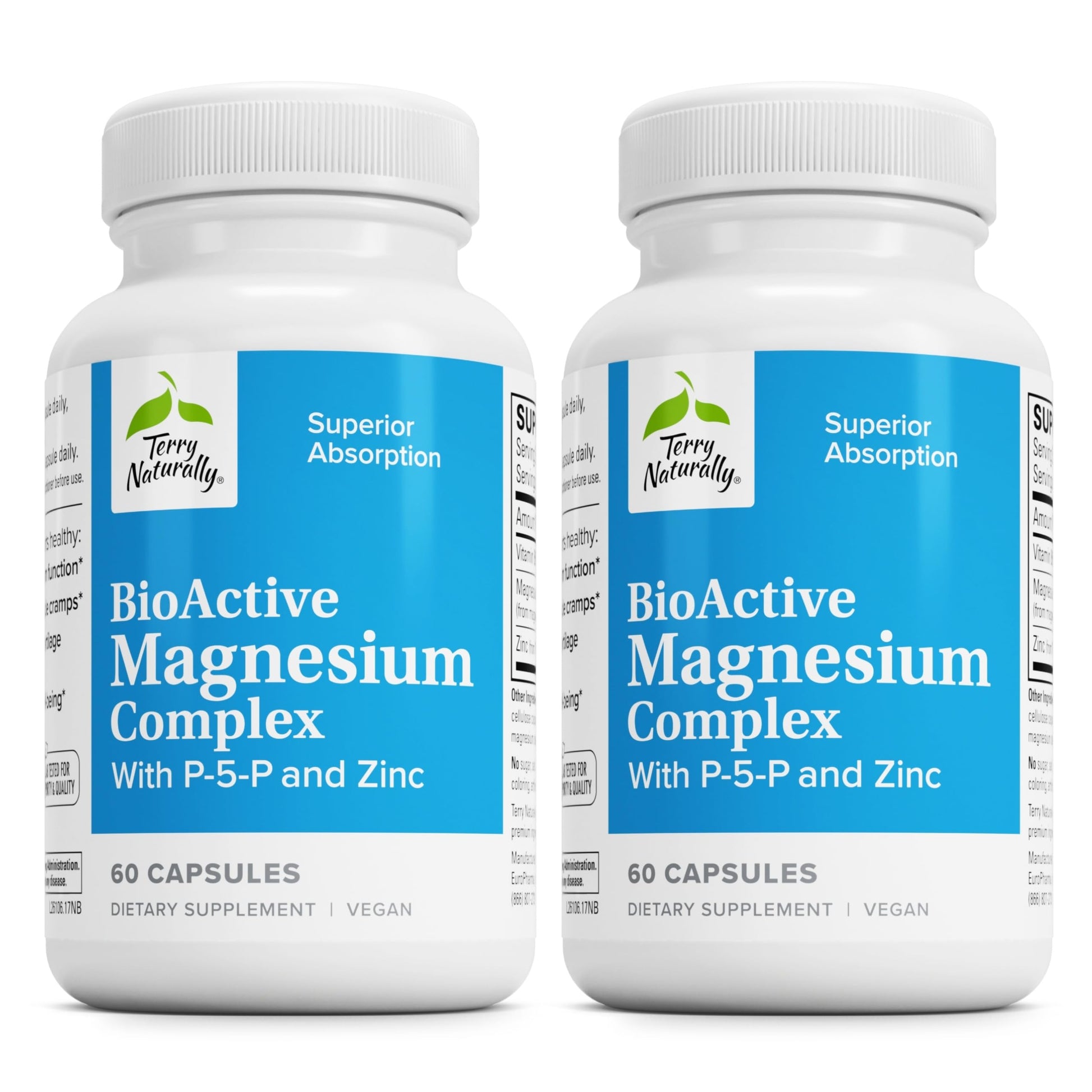 BioActive Magnesium with P-5-P & Zinc 120ct