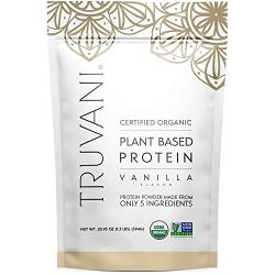 Certified Organic Plant Based Protein Vanilla 20.9oz 20srv