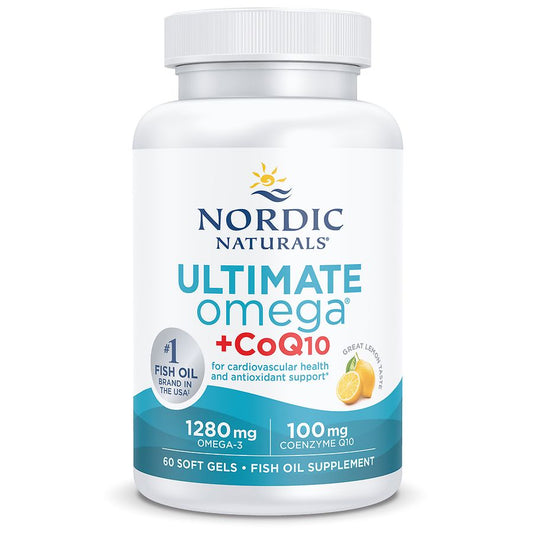 Ultimate Omega + CoQ10 120 Softgels