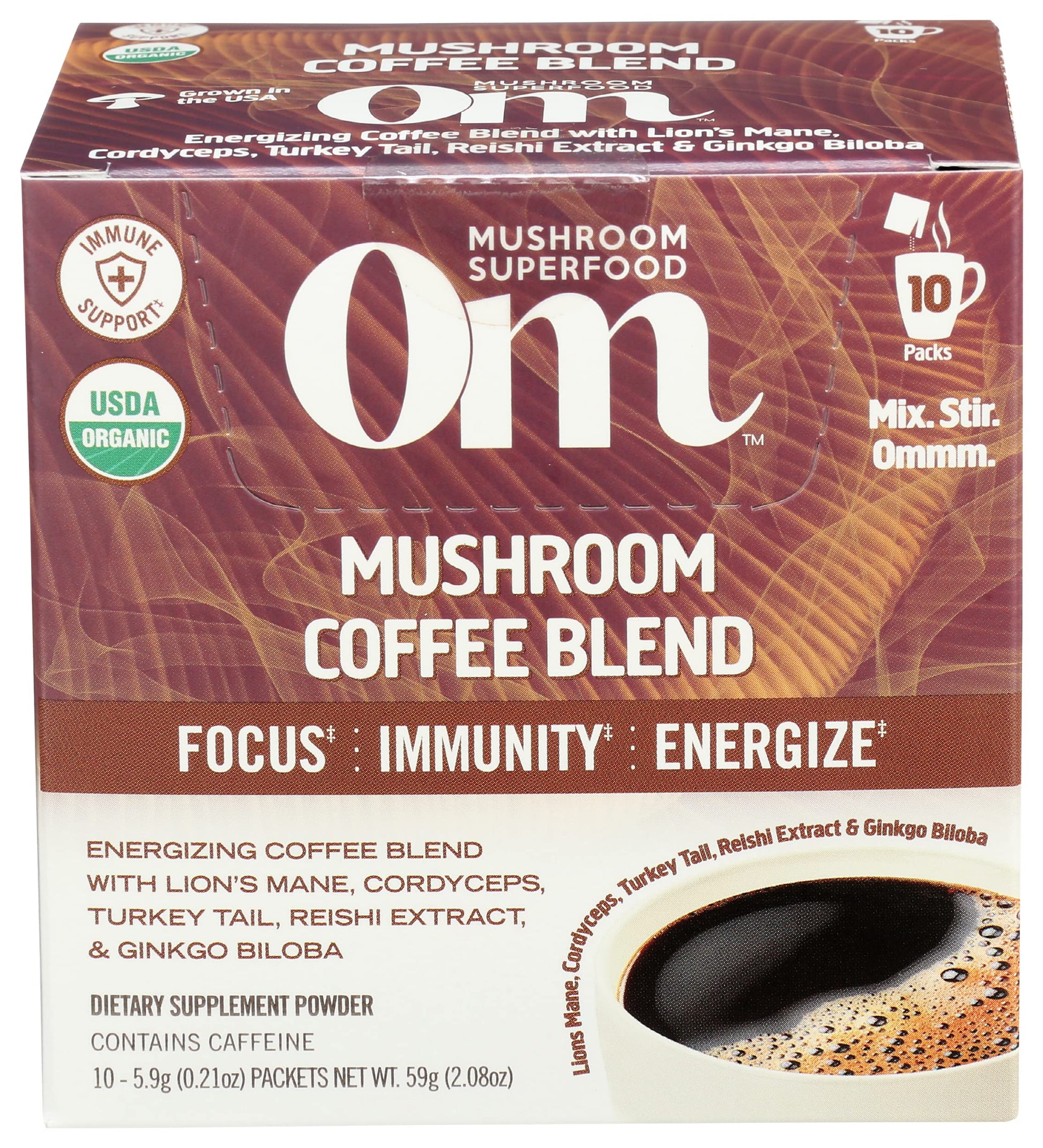 Superfood Mushroom Coffee Blend Single Packet