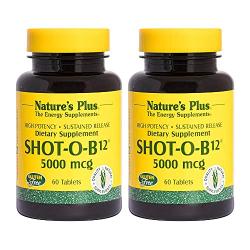 Shot-O-B12 5000mcg 60ct