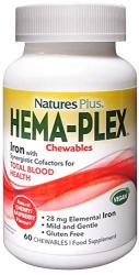 Hema-Plex Chewable Mixed Berry 60ct 20srv
