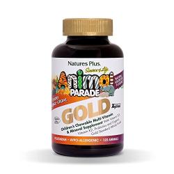 Animal Parade Gold Chewable Cherry Orange Grape 120ct 60srv