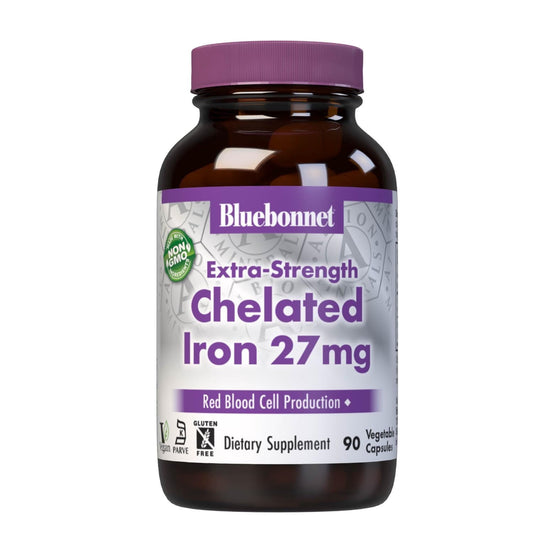 Chelated Iron 27mg Extra-Strength 90ct