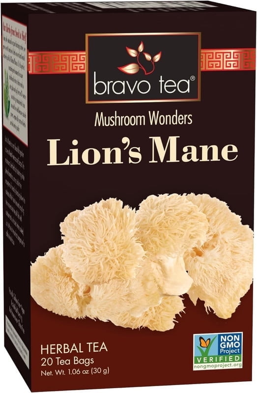 Lion's Mane Mushroom Herbal Tea 20ct