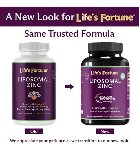 Liposomal Zinc 50mg 90 Capsules