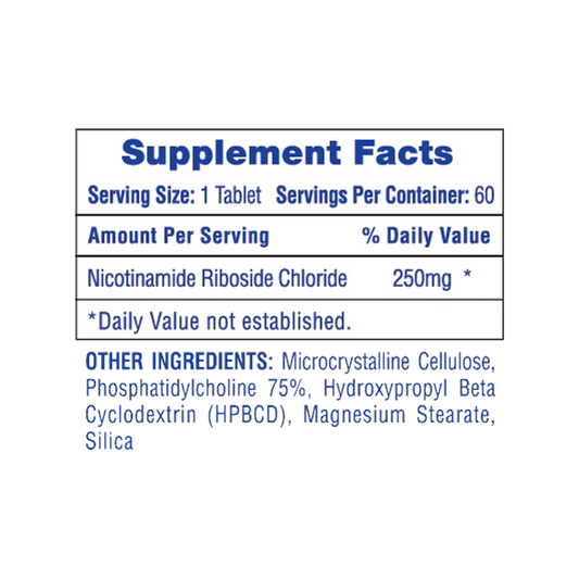 Liposomal NAD+ 250mg 60ct