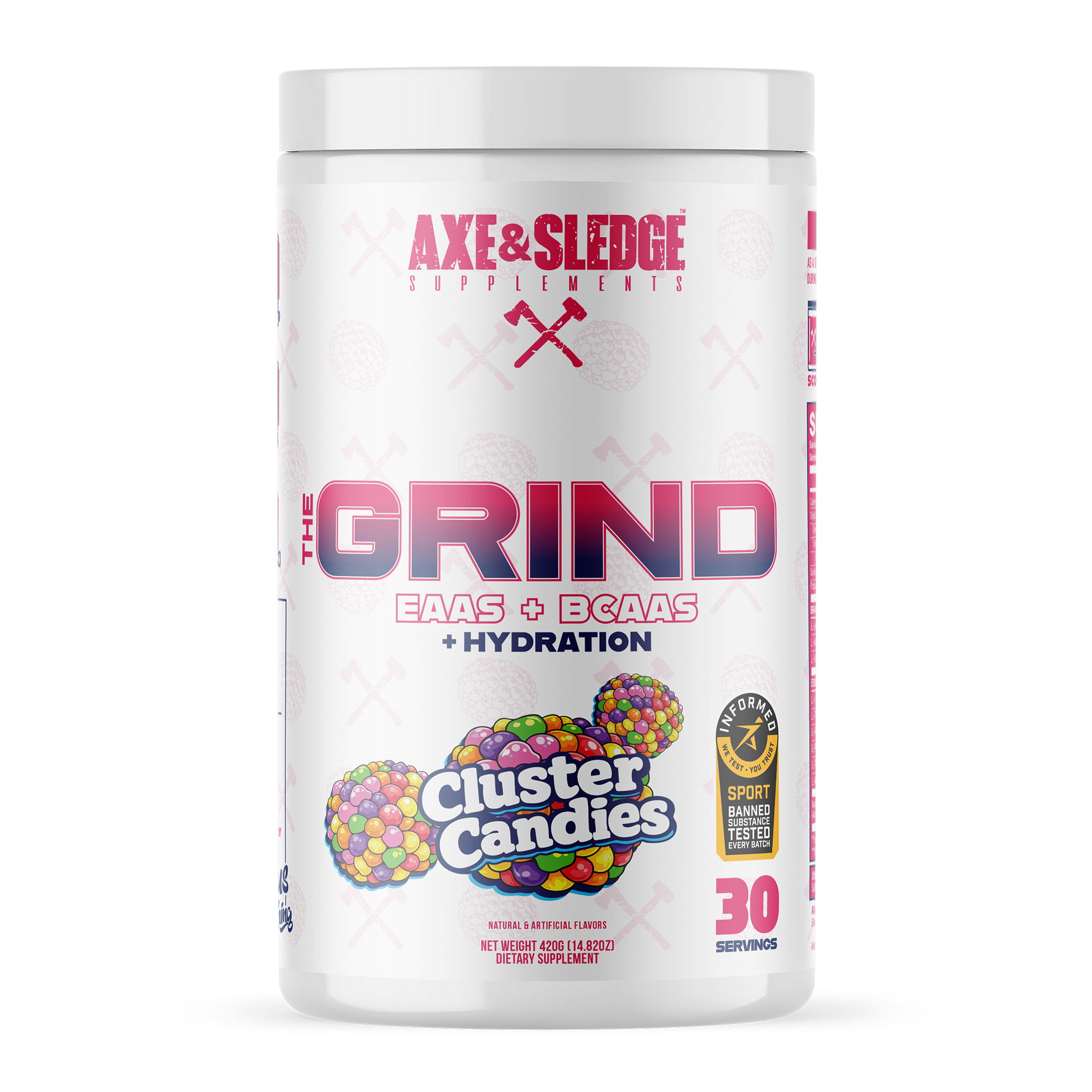 The Grind BCAAs EAAs Dragonfruit Yuzu 30srvgs
