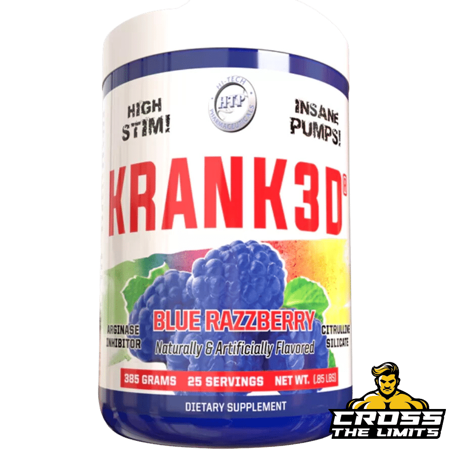 Krank3D® Pre-Workout Peach Ring 25srvgs