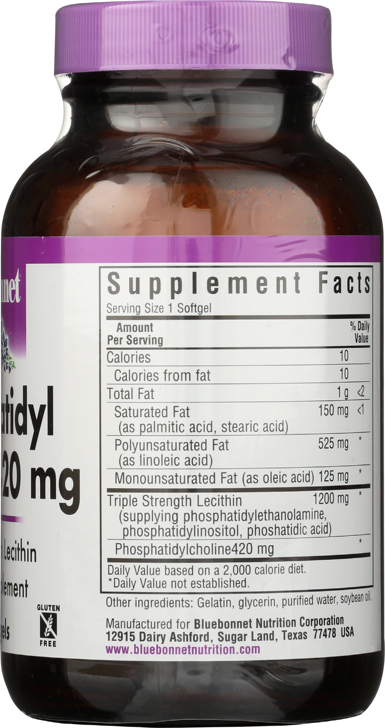 Phosphatidyl Choline 420mg 120ct