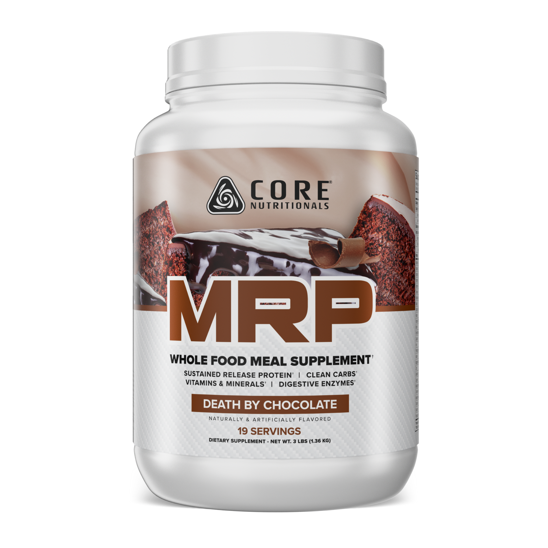 MRP Double Chocolate Oatmeal Cookie 3lb 20srv