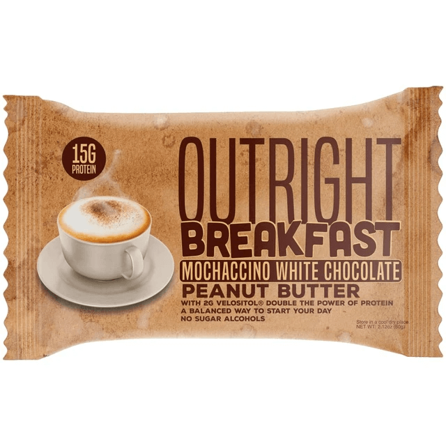 Outright Bar Breakfast Mochaccino White Chocolate Peanut Butter