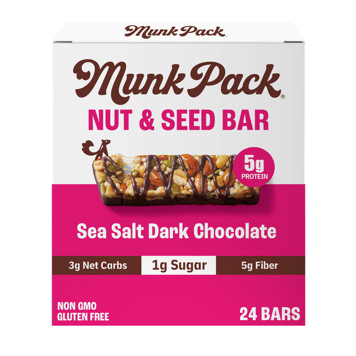 Keto Nut & Seed Sea Salt Dark Chocolate