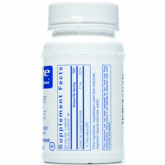 Copper Glycinate 2mg