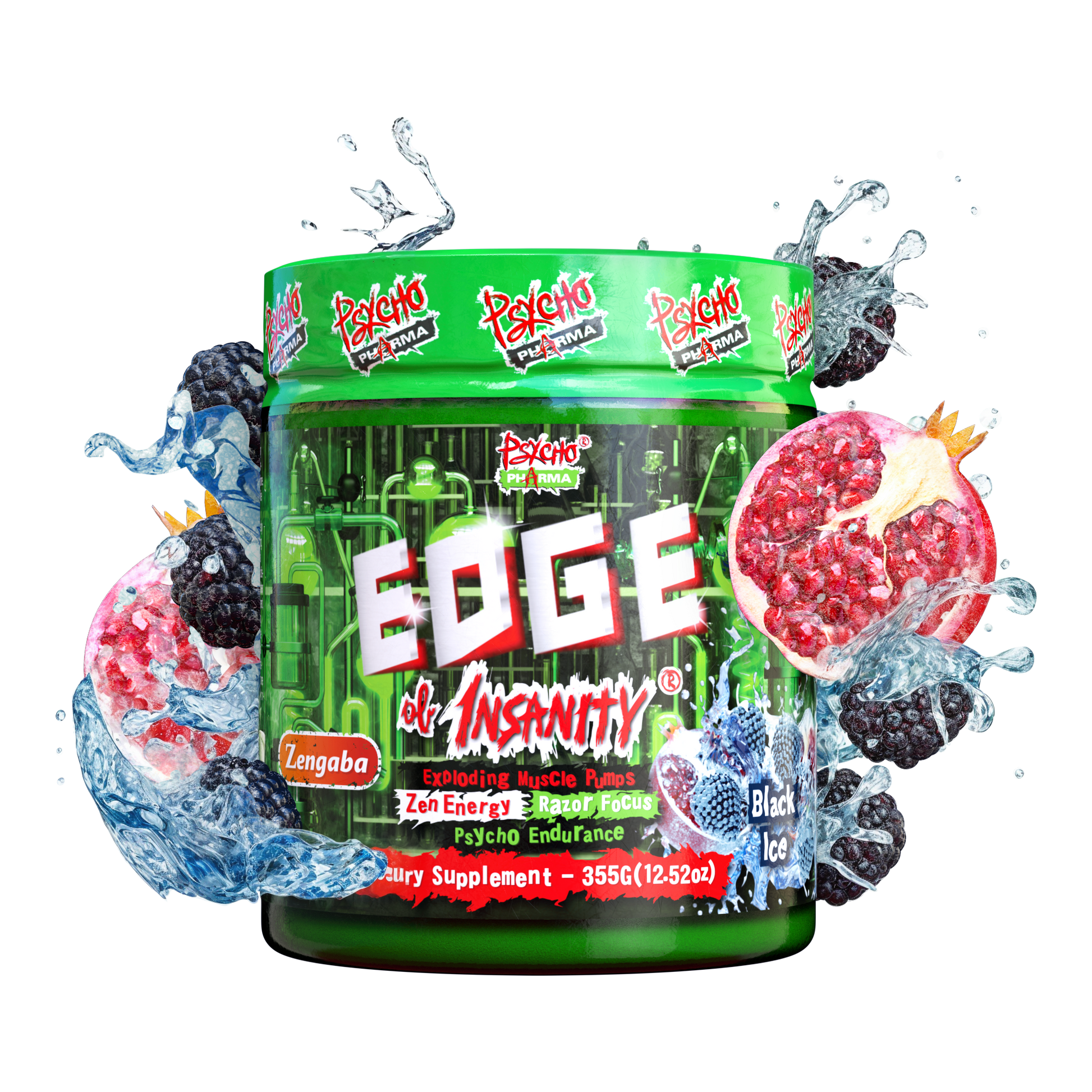 Edge Of Insanity Pre- Workout Black Ice