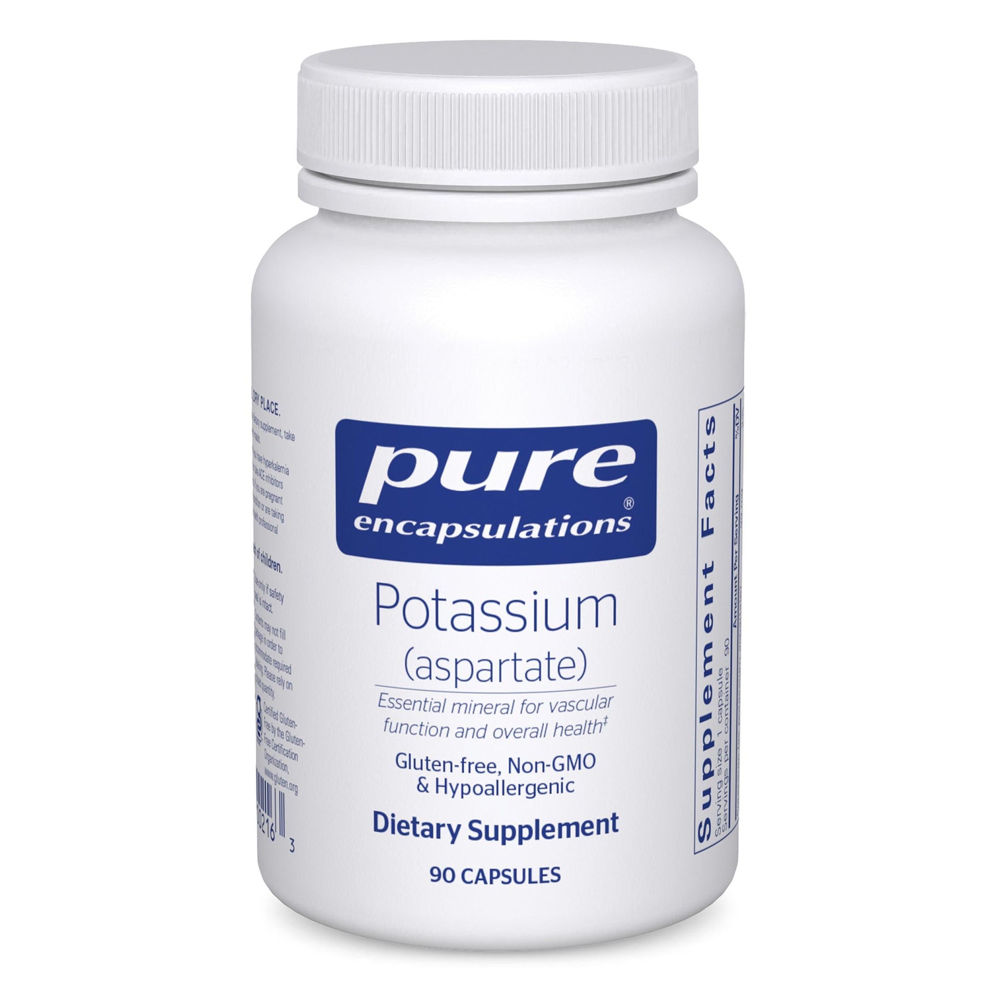 Potassium Aspartate 99mg 90ct