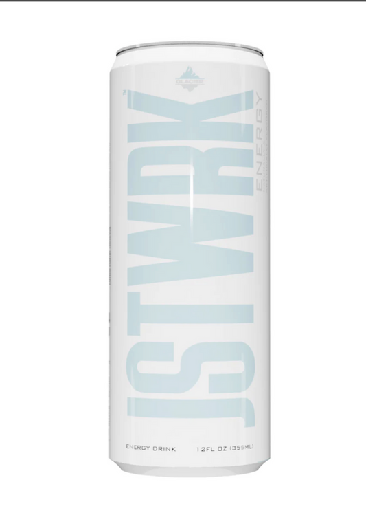 JstWrk Energy Glacier 12oz