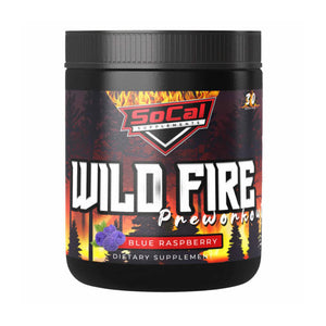 Wild Fire Blue Raspberry High-Stim Preworkout