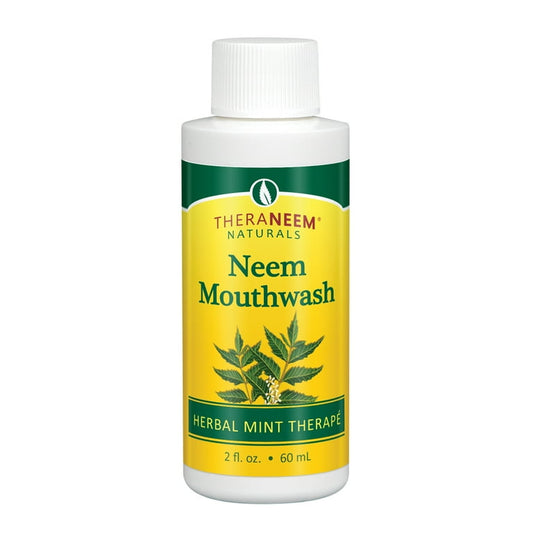 Neem Mouthwash Mint Alcohol Free Vegan 2fl oz